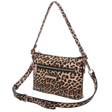 bolsa leopardo transversal medio